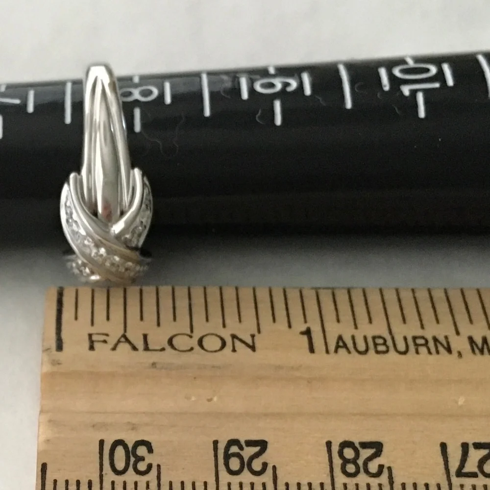 TIFFANY & CO. Vintage Diamond 18K Signature X Crossover Ring Size 7.5 - Picture 12 of 15